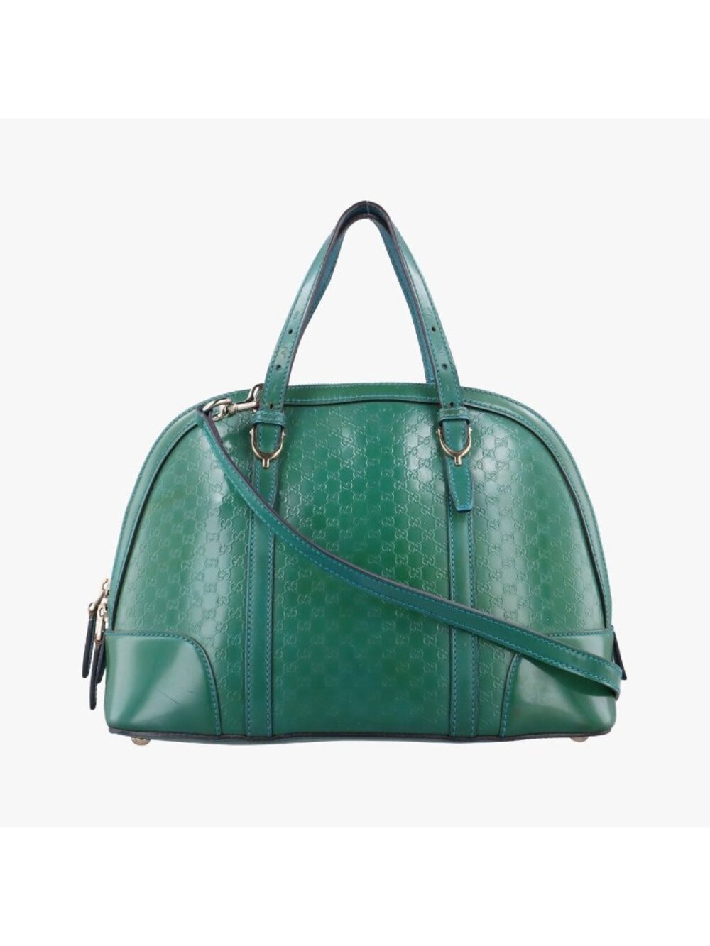 Gucci Micro Guccissima Green Patent